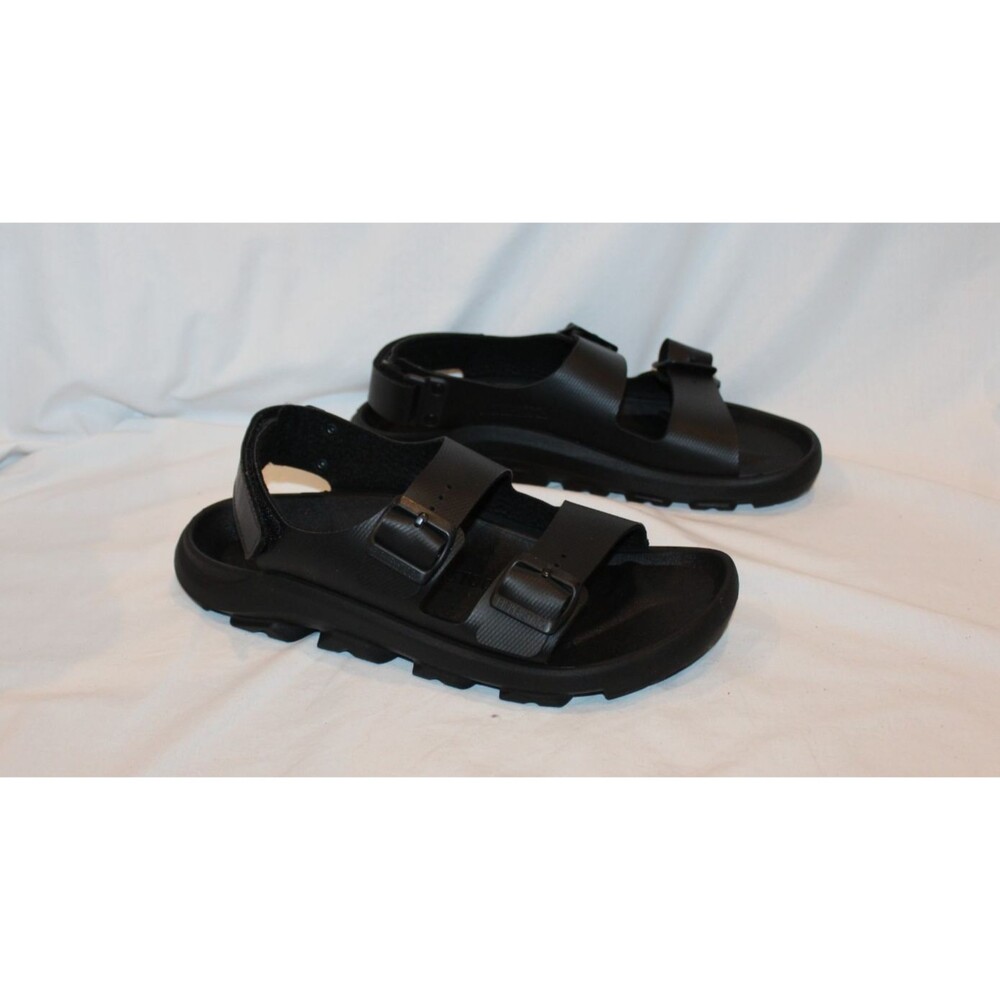 BIRKENSTOCK MEN'S MOGAMI TERRA HIKING WATER SANDALS BLACK EU 42 REGULAR NWOB